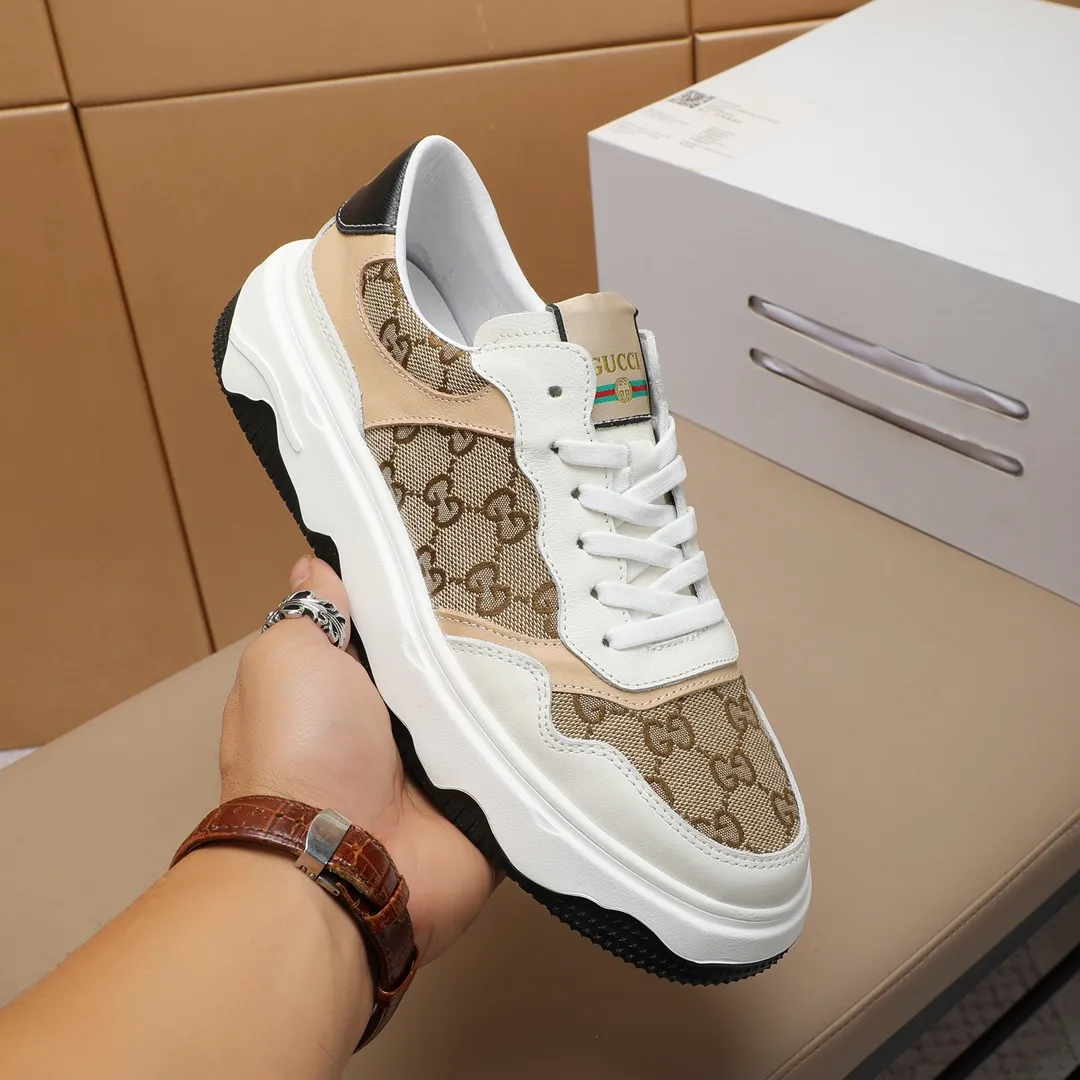 Men's shoes💰440 GUCCI🔍🔍2023 latest model On sale at the same time at the counter, original calfskin imported from Italy, genuine leather lining, (high-end, luxury, and class) exquisite workmanship, soles: original soles specially provided by the original factory, ⚠Exclusive double-layer movable molded soles are super comfortable⚠, real photos🎬The real ones are better🔍🔍"High quality·Follow the order" code number 38-44